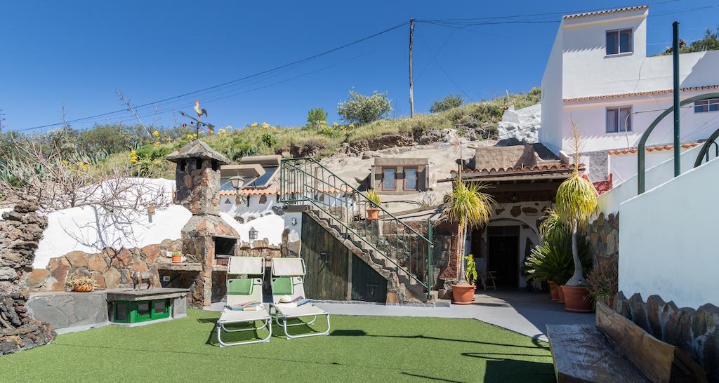 Casa Cueva Las Margaritas Artenara Kültér fotó