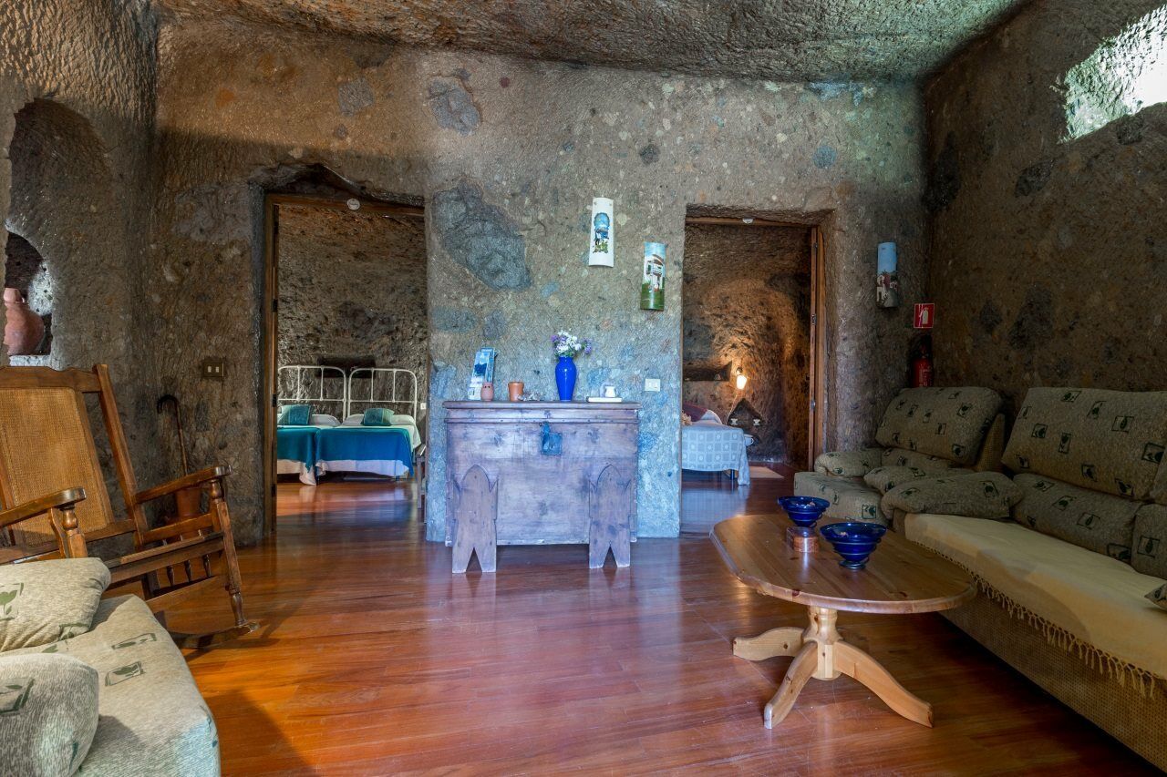 Casa Cueva Las Margaritas Artenara Kültér fotó