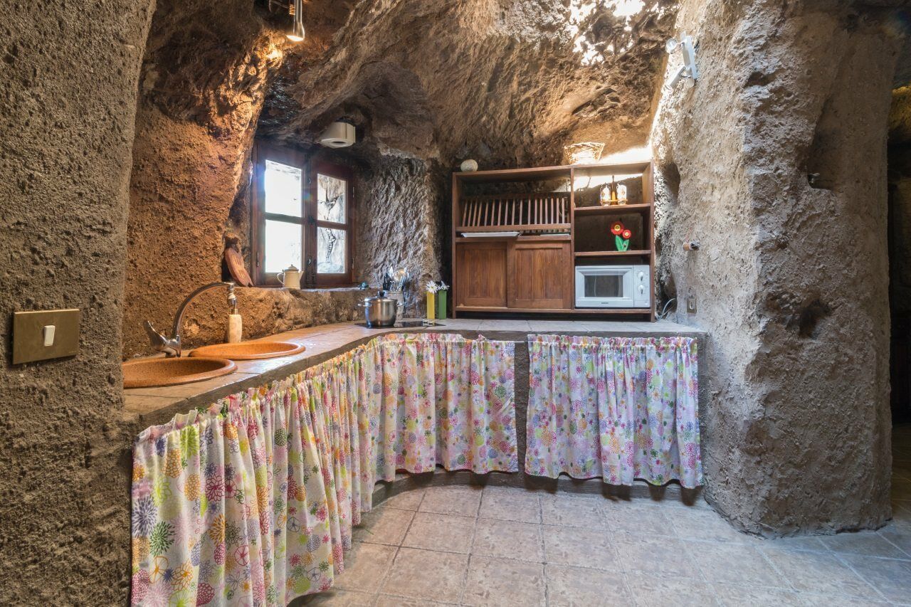Casa Cueva Las Margaritas Artenara Kültér fotó