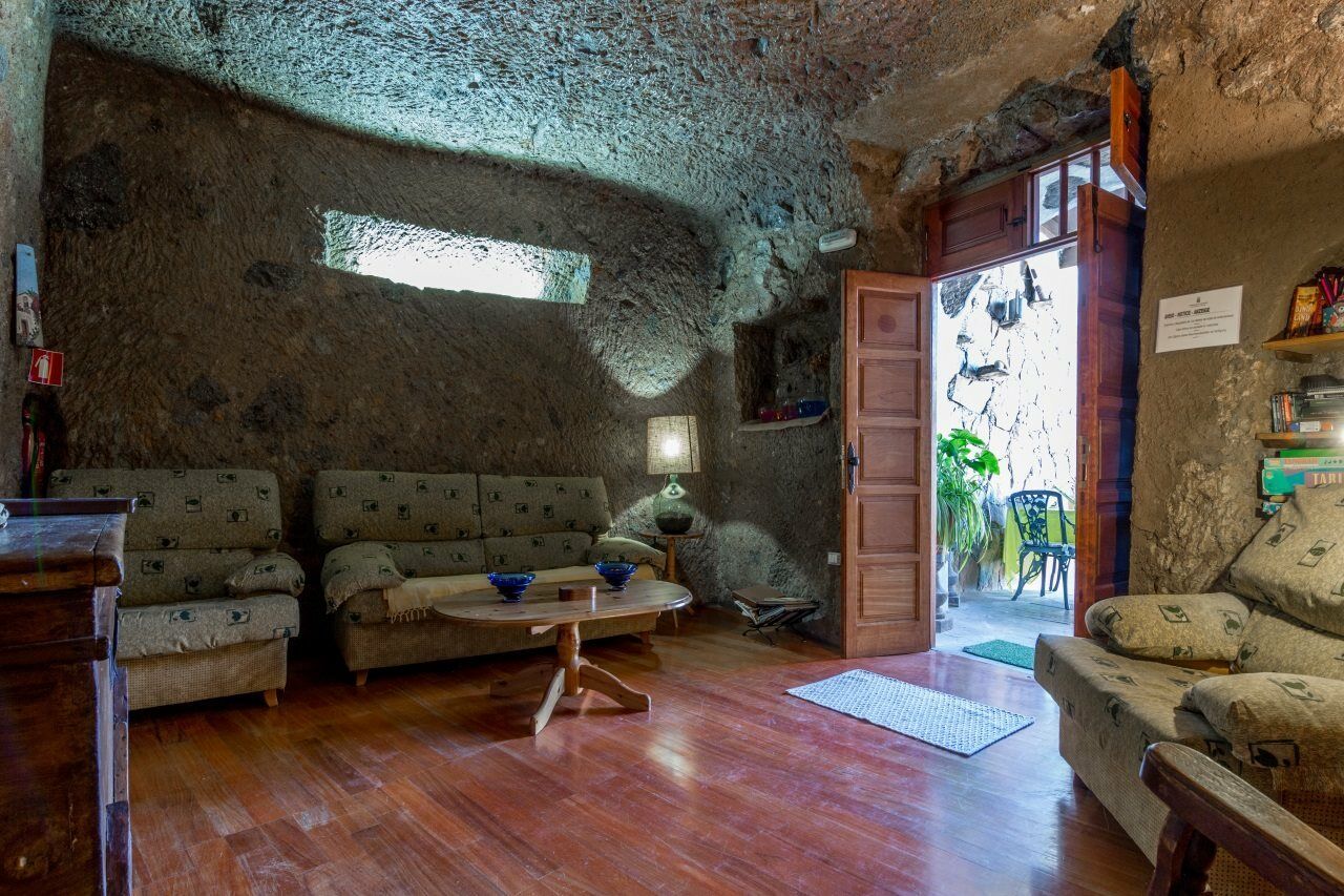 Casa Cueva Las Margaritas Artenara Kültér fotó